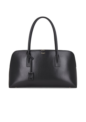 Saint Laurent Large Sac De Jour Bowling Bag in Nero - Black. Size all.