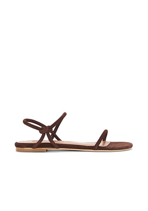 Staud Laurel Sandal in Mahogany - Brown. Size 36 (also in 36.5, 37, 37.5, 38, 39.5, 40).