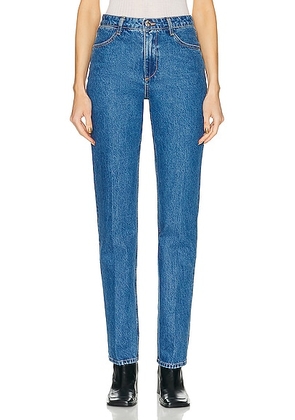 SPRWMN Straight Leg Jeans in Coco - Denim-Medium. Size 25 (also in 30).