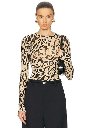Sportmax Bis Top in Camel - Brown. Size S (also in ).