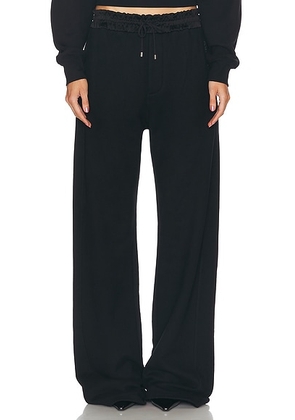 Saint Laurent Wide Leg Pant in Noir - Black. Size S (also in ).