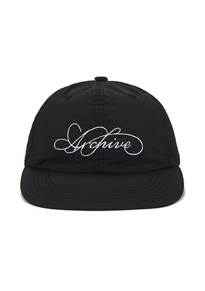 POST ARCHIVE FACTION (PAF) 8.0 Archive Cap Right in Black - Black. Size all.