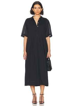 Skall Studio Dot Shirt Dress in Black - Black. Size 36 (also in 38).