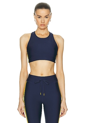 THE UPSIDE Oxford Nora Bra in Navy - Navy. Size XS (also in ).