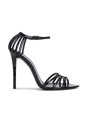 Saint Laurent Milena Sandal in Nero - Black. Size 39.5 (also in 41).