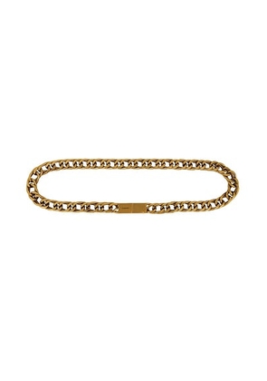 Saint Laurent Chain Belt in Light Bronze Free - Metallic Gold. Size 65 (also in 80).