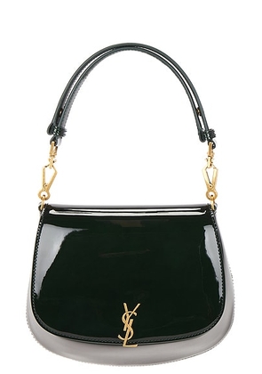 Saint Laurent Mini Nola Bag in Fir Leaf - Olive,Dark Green. Size all.