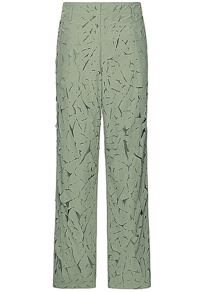 POST ARCHIVE FACTION (PAF) 6.0 Trousers in Olive Green - Grey. Size L (also in M, XL/1X).