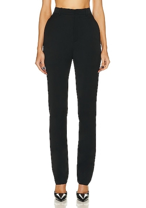 Saint Laurent Tailored Pant in Noir - Black. Size 36 (also in 38).