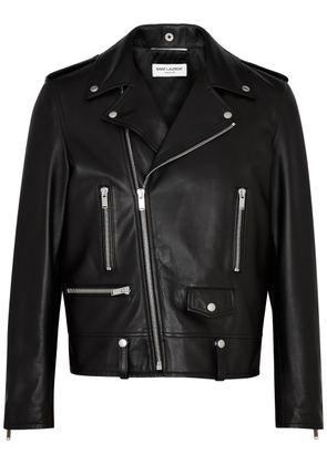 Saint Laurent Leather Biker Jacket - Black - 50 (IT50 / L)
