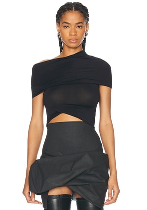 RICK OWENS LILIES Lola Top in Black - Black. Size 40 (also in ).