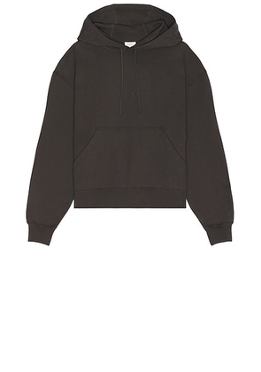 Saint Laurent Hoodie in Acier - Black. Size L (also in M, XL/1X).