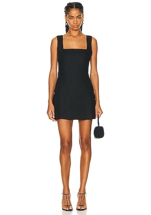Posse Alice Mini Dress in Black - Black. Size L (also in M).