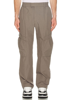 REPRESENT Tech Cargo Pant in Mid Grey - Neutral. Size L (also in ).