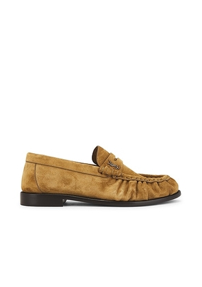 Saint Laurent Le Loafer Moccasin in Cuoio - Tan. Size 36 (also in 37, 41, 42).