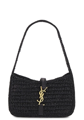 Saint Laurent Mini Le 5 A 7 Hobo Bag in Nero - Black. Size all.
