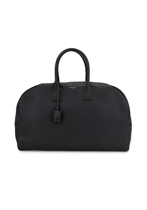 Saint Laurent Bowling Bag in Black - Black. Size all.