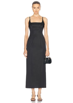Staud Carol Dress in Black - Black. Size 0 (also in 2).