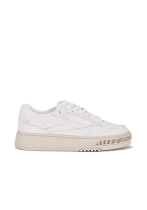 Reebok Club C LTD Sneaker in White Leather - White. Size 5 (also in 5.5, 6, 6.5, 7, 7.5, 9.5).