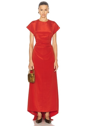 TOVE Nevaeh Dress in Dark Amber - Red. Size 36 (also in 40).