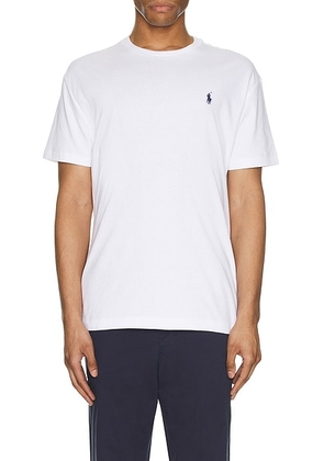Polo Ralph Lauren Short Sleeve Crewneck T-Shirt in White - White. Size S (also in XS).