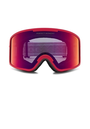 Perfect Moment Goggles in Stripe Pm - Pink. Size all.