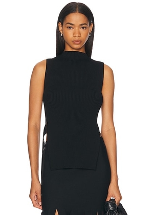 Proenza Schouler Rita Top in Black - Black. Size M (also in XS).
