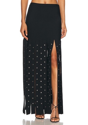 Proenza Schouler Effe Skirt in Black - Black. Size L (also in ).