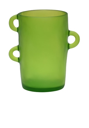 Tina Frey Designs Medium Vase in Green - Green. Size all.