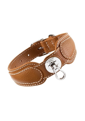 PAGERIE The Dorro Collar in Saddle - Brown. Size L (also in S).