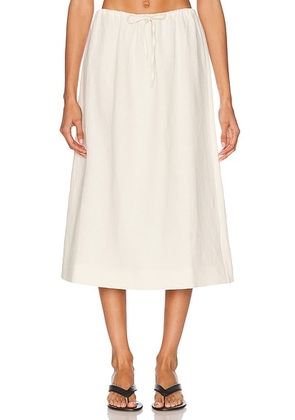 Skall Studio Camille Skirt in Off White - Cream. Size 42 (also in ).