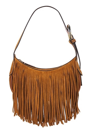 Staud Owen Bag in Tan Fringe - Tan. Size all.