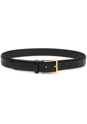Andersons Belts Grained Leather Belt - Black - 80 (UK10/ M)