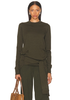 Stella McCartney Wool Jumper in OLIVE - Olive. Size M (also in ).
