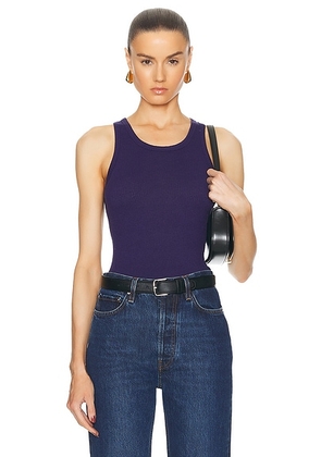 SABLYN Jameela Racerback Tank Top in Astral - Navy. Size XS (also in ).