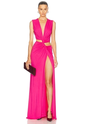 Sid Neigum Triple Loop Knit Dress in Light Pink - Pink. Size L (also in S, XS).