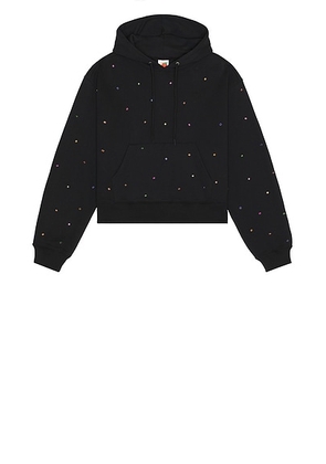 Sky High Farm Workwear Studded Hoodie in Black - Black. Size XL/1X (also in ).