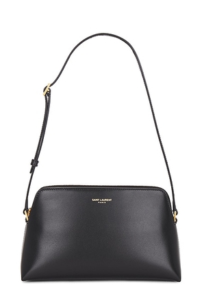 Saint Laurent Pouch On Strap in Nero - Black. Size all.