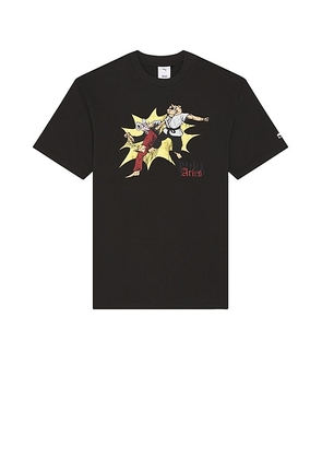 Puma Select x Aries Graphic Tee in Puma Black - Black. Size L (also in M).