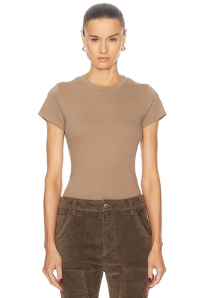 RENGGLI Renggli Tee in Oatmeal - Brown. Size XL (also in ).