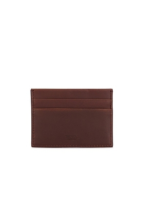 Shinola 5 Pocket Card Case Navigator in Med Brown - Brown. Size all.