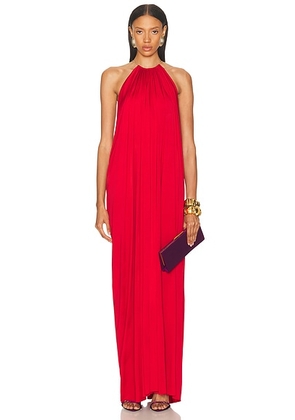 Ronny Kobo Lucas Dress in Cherry Cola - Red. Size L (also in M).