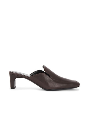 Staud Lee Loafer Mule in Espresso - Brown. Size 36 (also in 40, 41).