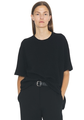 The Row Lynara Top in Black - Black. Size L (also in ).
