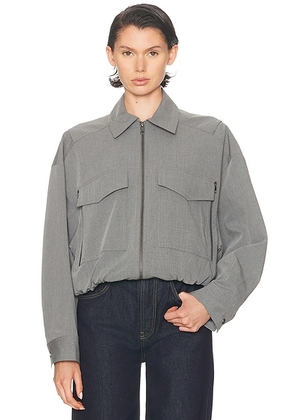 Staud Eugene Jacket in Static - Grey. Size M/L (also in XS/S).
