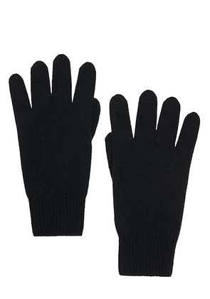 The Row Leomarie Gloves in Black - Black. Size M/L (also in ).