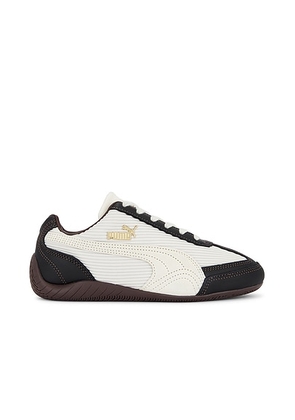 Puma Select Speedcat Textile Sneaker in Black & Warm White - Purple. Size 11 (also in 6.5, 8).