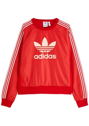 Adidas X Wales Bonner Logo Shell and Jersey Sweatshirt - Red - S (UK8-10 / S)