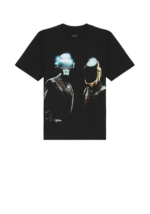 Pleasures x Daft Punk Duo T-Shirt in Black - Black. Size S (also in ).