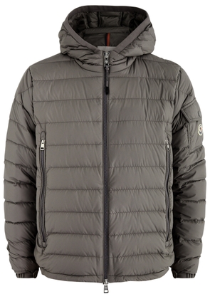 Moncler Galion Quilted Shell Jacket - Brown - 5 (UK44 /xxl)